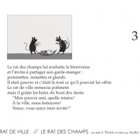 RAT DE VILLE ET LE RAT DES CHAMPS (LE) (KAMISHIBAÏ)