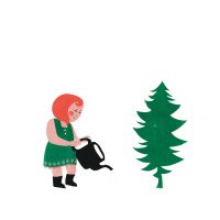 UN SAPIN (KAMISHIBAÏ)