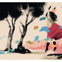OISEAU BLEU (KAMISHIBAÏ)